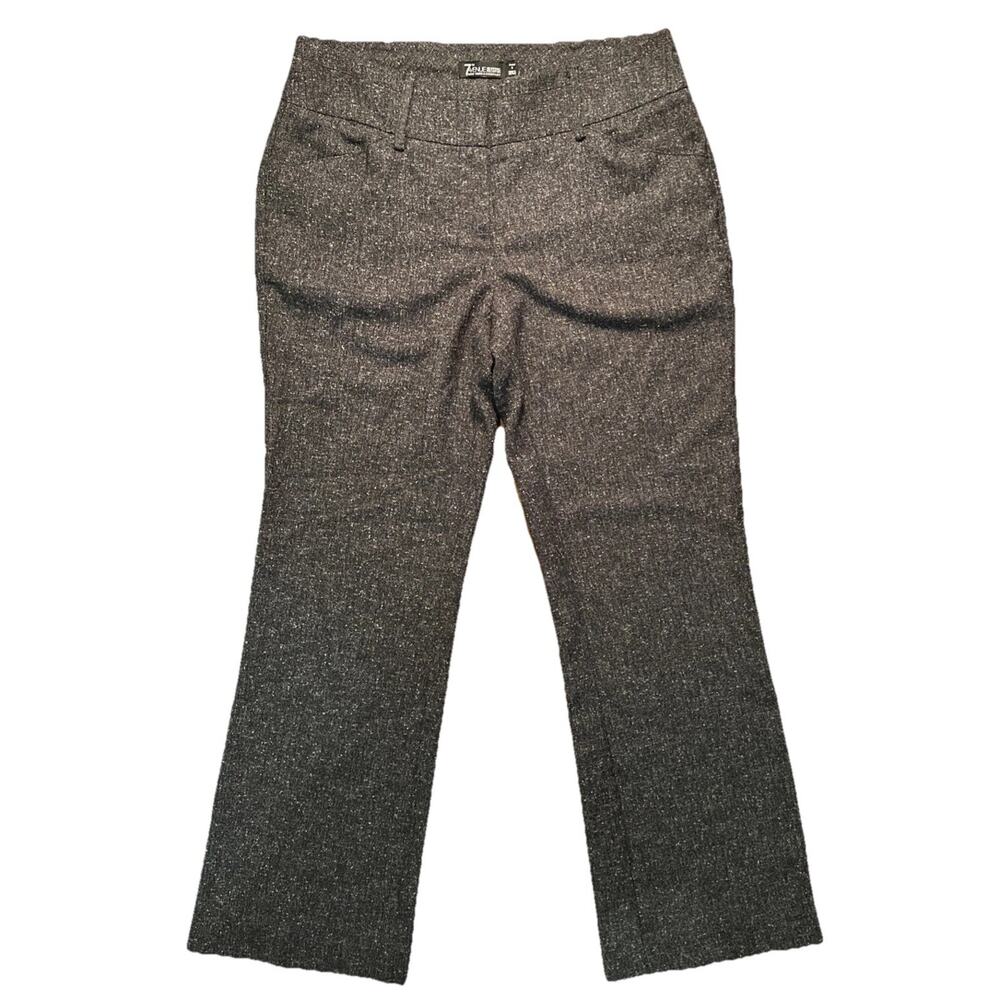New York & Co 7th Avenue Womens Pants 6 Gray Dress Pants